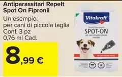 Vitakraft - Antiparassitari Repelt Spot On