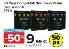 Pellini - 50 Caps Compatibili Nespresso