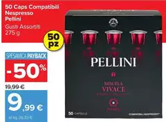 Pellini - 50 Caps Compatibili Nespresso