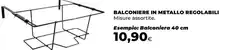Balconiere In Metallo Recolabili