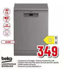 Beko - Lavastoviglie BDFN16430S Beko - Lavastoviglie BDFN16430S