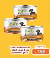 Natural - Sensitive No Gluten Adult Small & Toy Natural - Sensitive No Gluten Adult Small & Toy