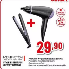 Remington - Style Essentials Giftset D3016GP