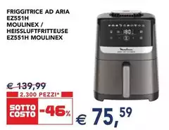 Moulinex - Friggitrice Ad Aria Ez551h  / HeissLuftfritteuse Ez551h