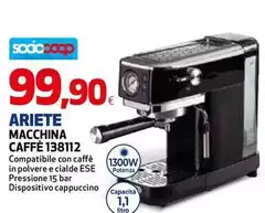 Ariete - Macchina Caffè 138112