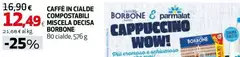 Caffe borbone - Caffè In Cialde Compostabili Miscela Decisa