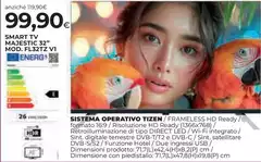 Majestic - Smart Tv 32" Mod. Fl3217 Vi