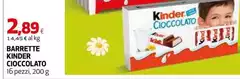 Kinder - Barrette Cioccolato Kinder - Barrette Cioccolato