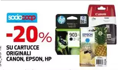 Canon/Epson/Hp - Cartucce Originali