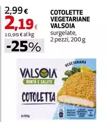 Valsoia - Cotolette Vegetariane Valsoia - Cotolette Vegetariane