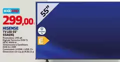 Hisense - Tv Led 55" 55A69Q