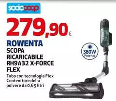 Rowenta - Scopa Ricaricabile RH9A32 X-Force Flex