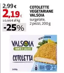 Valsoia - Cotolette Vegetariane Valsoia - Cotolette Vegetariane
