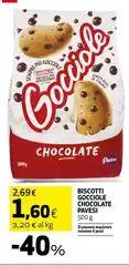 Pavesi - Biscotti Gocciole Chocolate