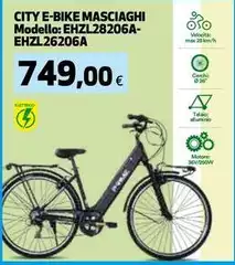 Masciaghi - City E-Bike Modello: EHZL26206A Masciaghi - City E-Bike Modello: EHZL26206A