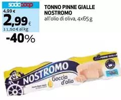 Nostromo - Tonno Pinne Gialle Nostromo - Tonno Pinne Gialle