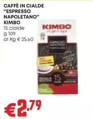 Kimbo - Caffè In Cialde "Espresso Napoletano"