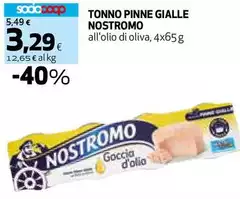 Nostromo - Tonno Pinne Gialle Nostromo - Tonno Pinne Gialle