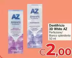 Az - Dentifricio 3D White