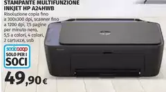 HP - Stampante Multifunzione Inkjet A24HWB