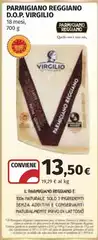 Virgilio - Parmigiano Reggiano D.O.P. Virgilio - Parmigiano Reggiano D.O.P.