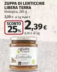 Libera Terra - Zuppa Di Lenticchie Libera Terra - Zuppa Di Lenticchie