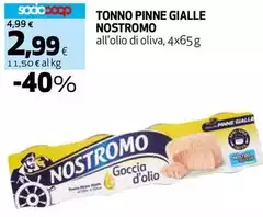 Nostromo - Tonno Pinne Gialle Nostromo - Tonno Pinne Gialle