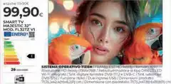 De Longhi - Smart Tv Majestic 32" Mod. Fl32t2 Vt