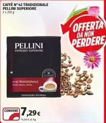 Pellini - Caffè N° 42 Tradizionale Superiore Pellini - Caffè N° 42 Tradizionale Superiore