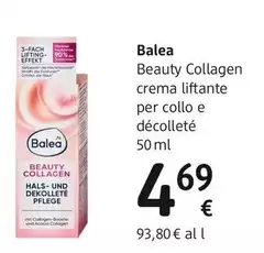 Balea - Beauty Collagen Crema Liftante Per Collo E Décolleté 50 Ml