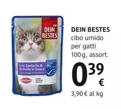Dein Bestes - Cibo Umido Per Gatti 100 G, Assort. Dein Bestes - Cibo Umido Per Gatti 100 G, Assort.