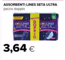 Lines - Assorbenti Seta Ultra