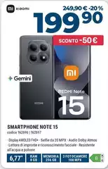 Xiaomi - Smartphone Note 15