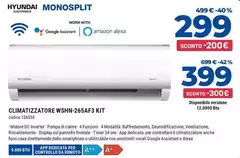 Hyundai - Climatizzatore WSHN-265AF3 Kit