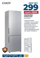 Candy - Frigorifero CCG3L517ES