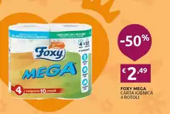 Foxy - Mega Carta Igienica