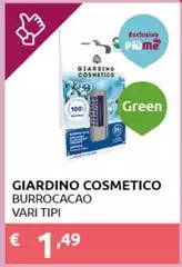 Giardino Cosmetico - Burrocacao