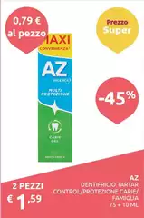 Az - Dentifricio Tartar Control