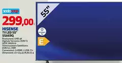 Hisense - Tv Led 55" 55A69Q