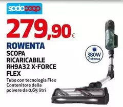 Rowenta - Scopa Ricaricabile Rh9a32 X-force Flex
