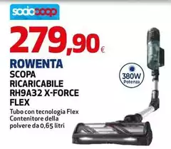 Rowenta - Scopa Ricaricabile Rh9a32 X-force Flex