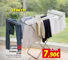 Gimi - Stendino Jolly Silver Gimi - Stendino Jolly Silver