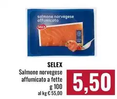 Selex - Salmone Norvegese Affumicato A Fette