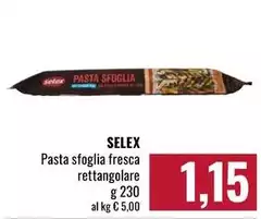 Selex - Pasta Sfoglia Fresca Rettangolare