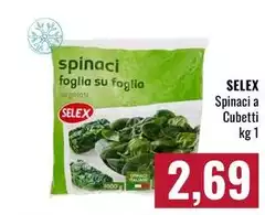 Selex - Spinaci A Cubetti Selex - Spinaci A Cubetti