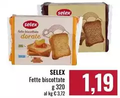 Selex - Fette Biscottate Selex - Fette Biscottate
