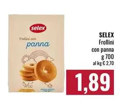 Selex - Frollini Con Panna Selex - Frollini Con Panna