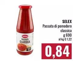 Selex - Passata Di Pomodoro Classica