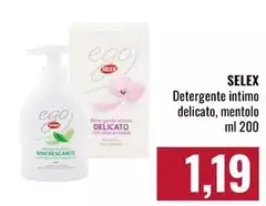 Selex - Detergente Intimo Delicato, Mentolo