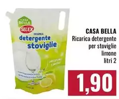 Casa - Ricarica Detergente Per Stoviglie Limone